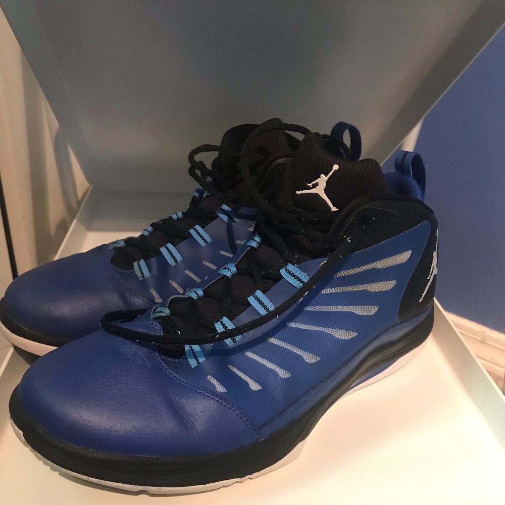 Nike Air Jordan Prime FLY 2 Game  Royal/White Black/Blue 654287-405 Size 14